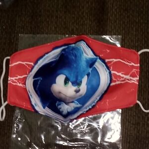 Boys sonic facemask